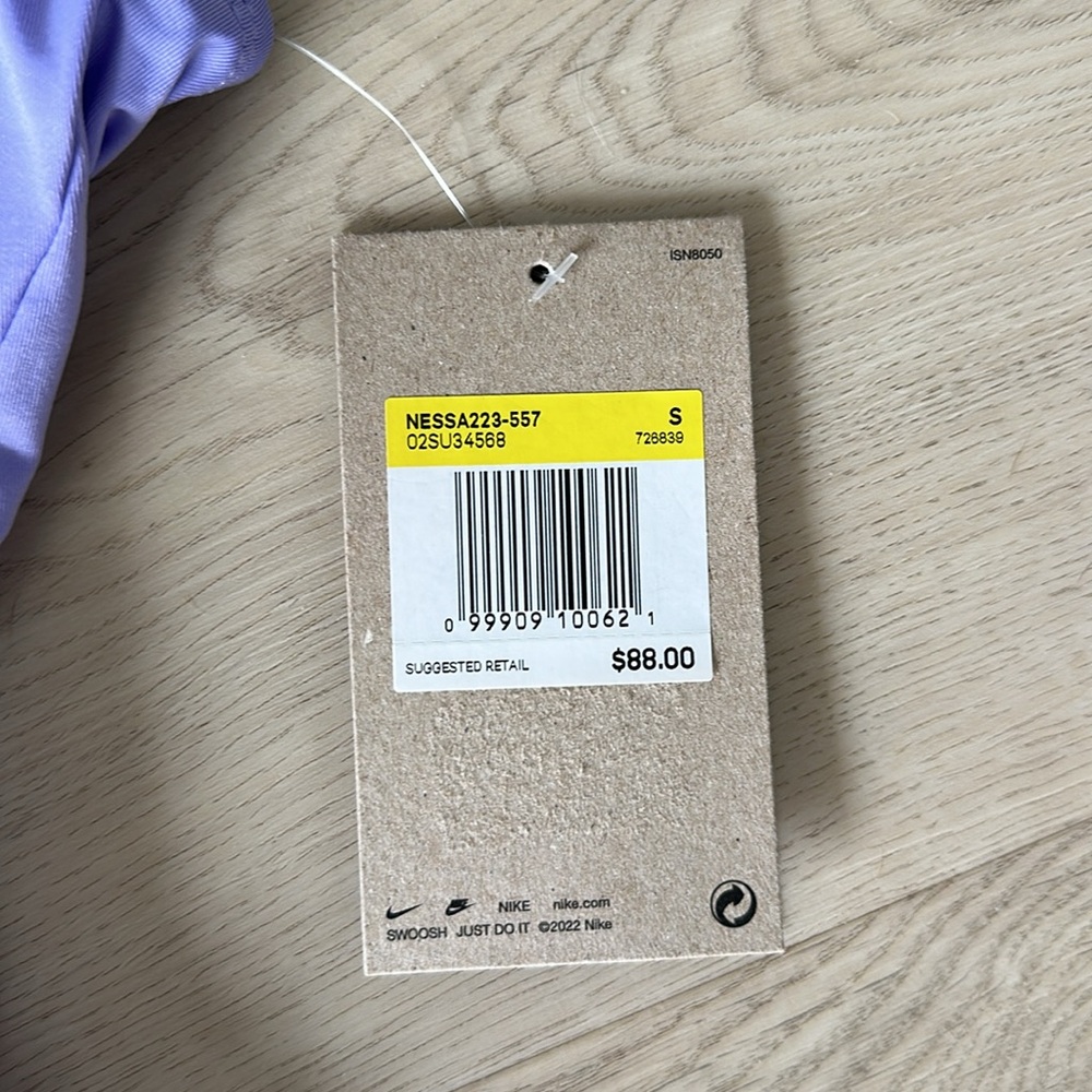 NWT Nike Lavender One-Piece Swimsuit - Picture 2 of 3